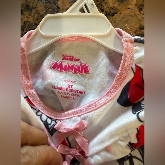 Disney Minnie Mouse Nightgown - Red, White, and Pink - Picture 5 of 5